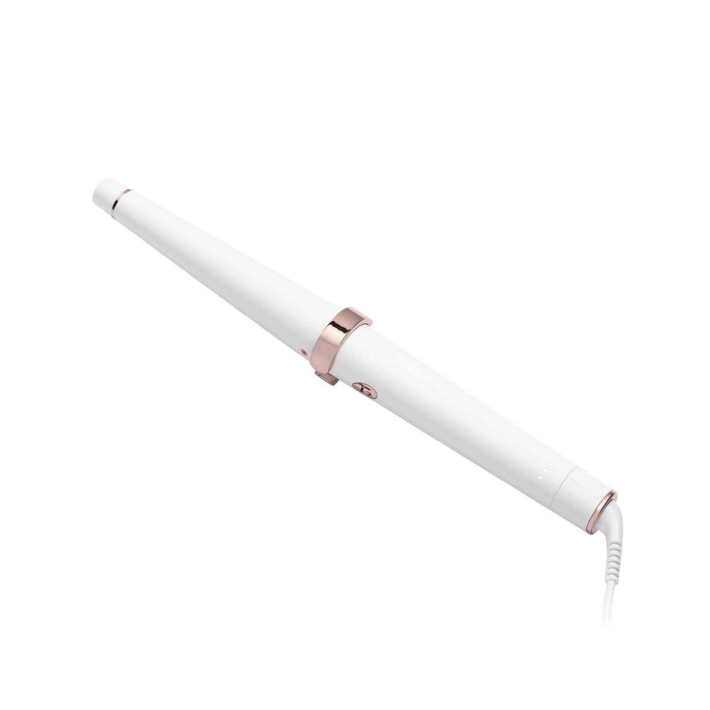 T3 SinglePass Curl Professional Curling Iron Custom Blend Ceramic Long Barrel Curling and Wave Iron with Adjustable Heat Settings for Shiny Smooth Curls and Waves
