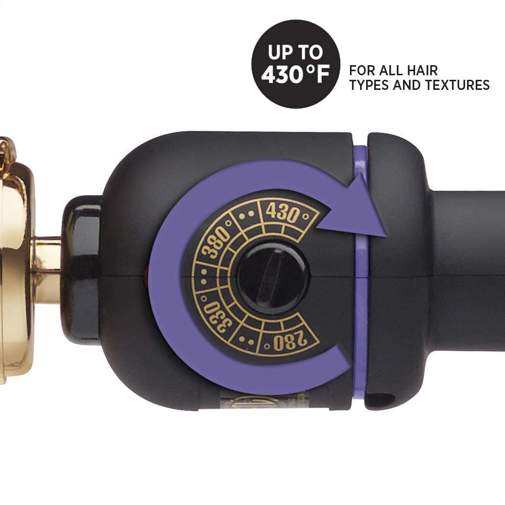 Hot Tools Professional Tapered Curling Iron, Gold Curling Iron, Small