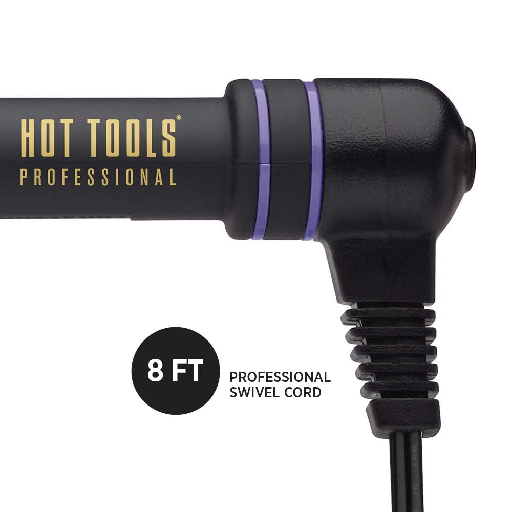Hot Tools Professional Tapered Curling Iron, Gold Curling Iron, Small