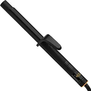 HOT TOOLS Pro Artist Black Gold 1 Inch Curling Iron - Stylist Preferred Curling Wand, Creates Defined Waves and Long-Lasting Results for Smooth & Shiny Styles