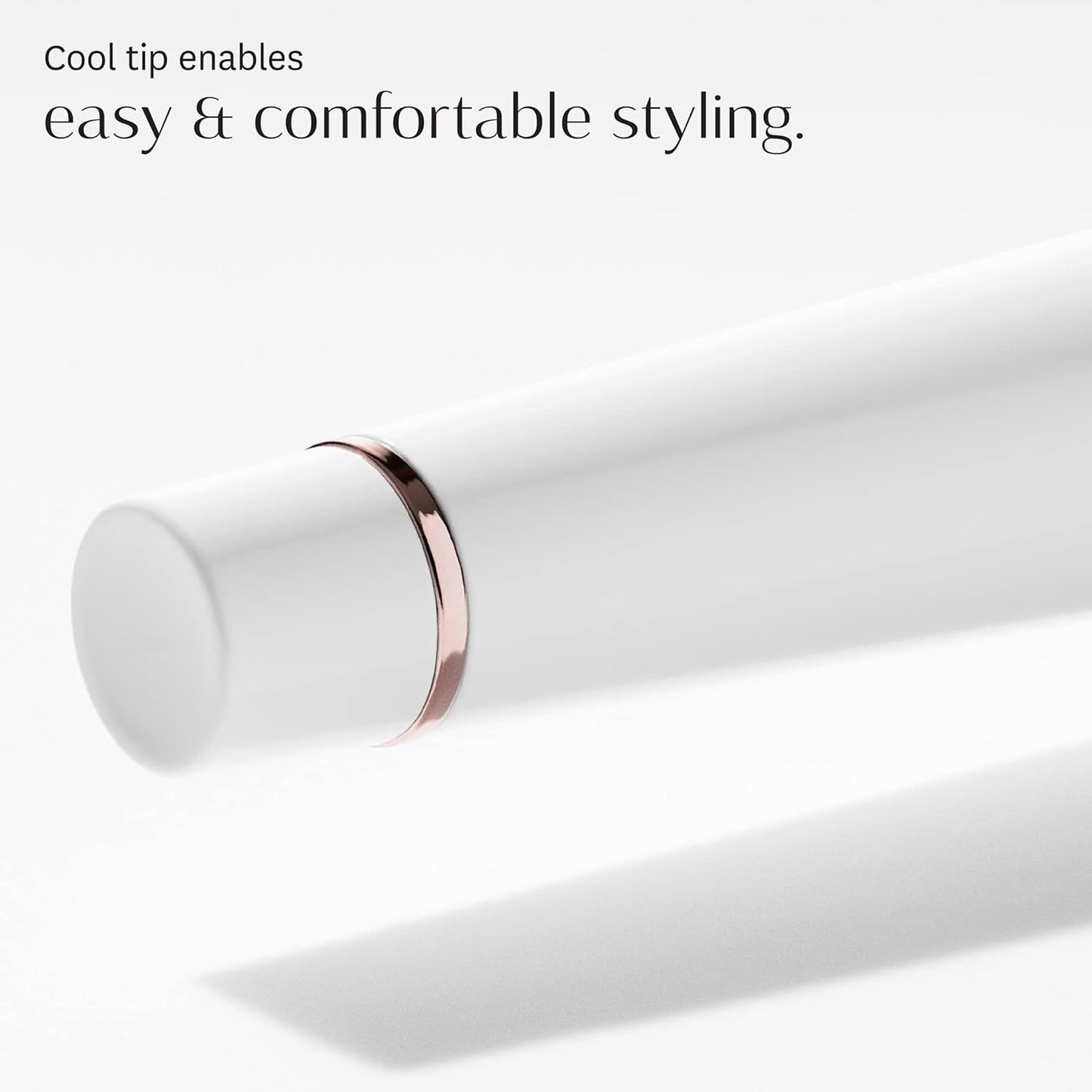 T3 SinglePass Curl Professional Curling Iron Custom Blend Ceramic Long Barrel Curling and Wave Iron with Adjustable Heat Settings for Shiny Smooth Curls and Waves