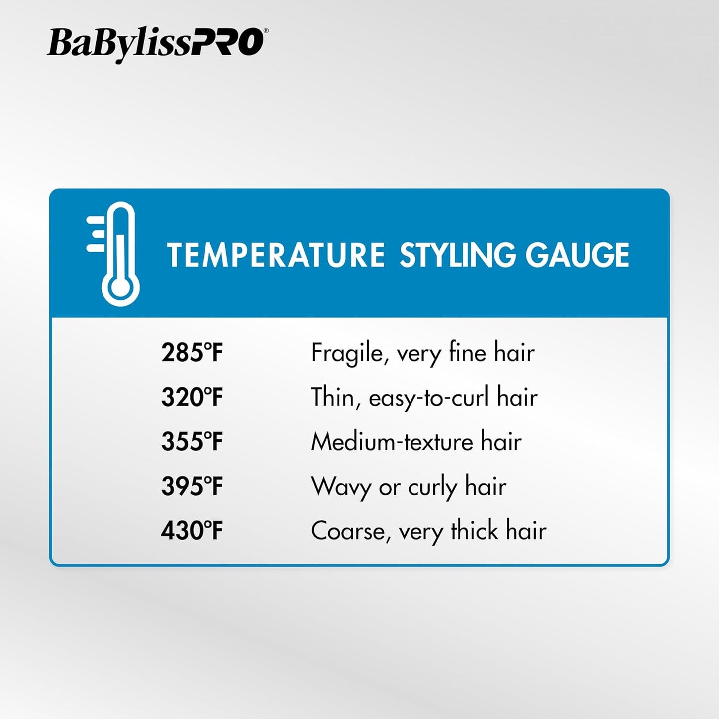 BaBylissPRO Nano Titanium Professional Curling Wand For All Hair Types, Reaches 430 Degrees For Long Lasting Curls