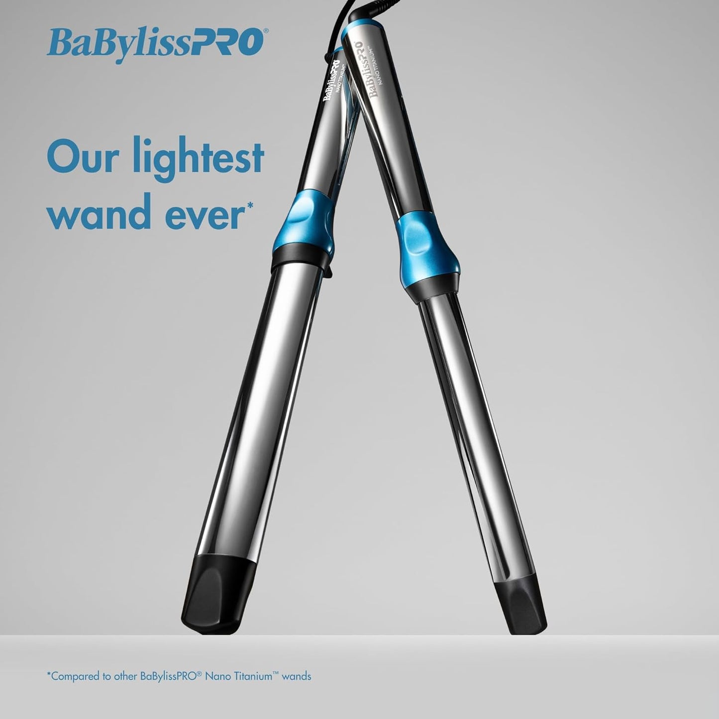 BaBylissPRO Nano Titanium Oval Barrel Curling Wand for All Hair Types