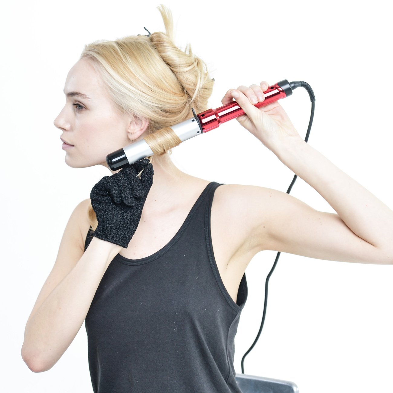 Bed Head Curlipops Clamp-Free Curling Iron | For Tousled Curls, Massive Shine, and Frizz Free Styles | Easy-to-Use Curling Wand for All Hair Types (1-1/4 in)