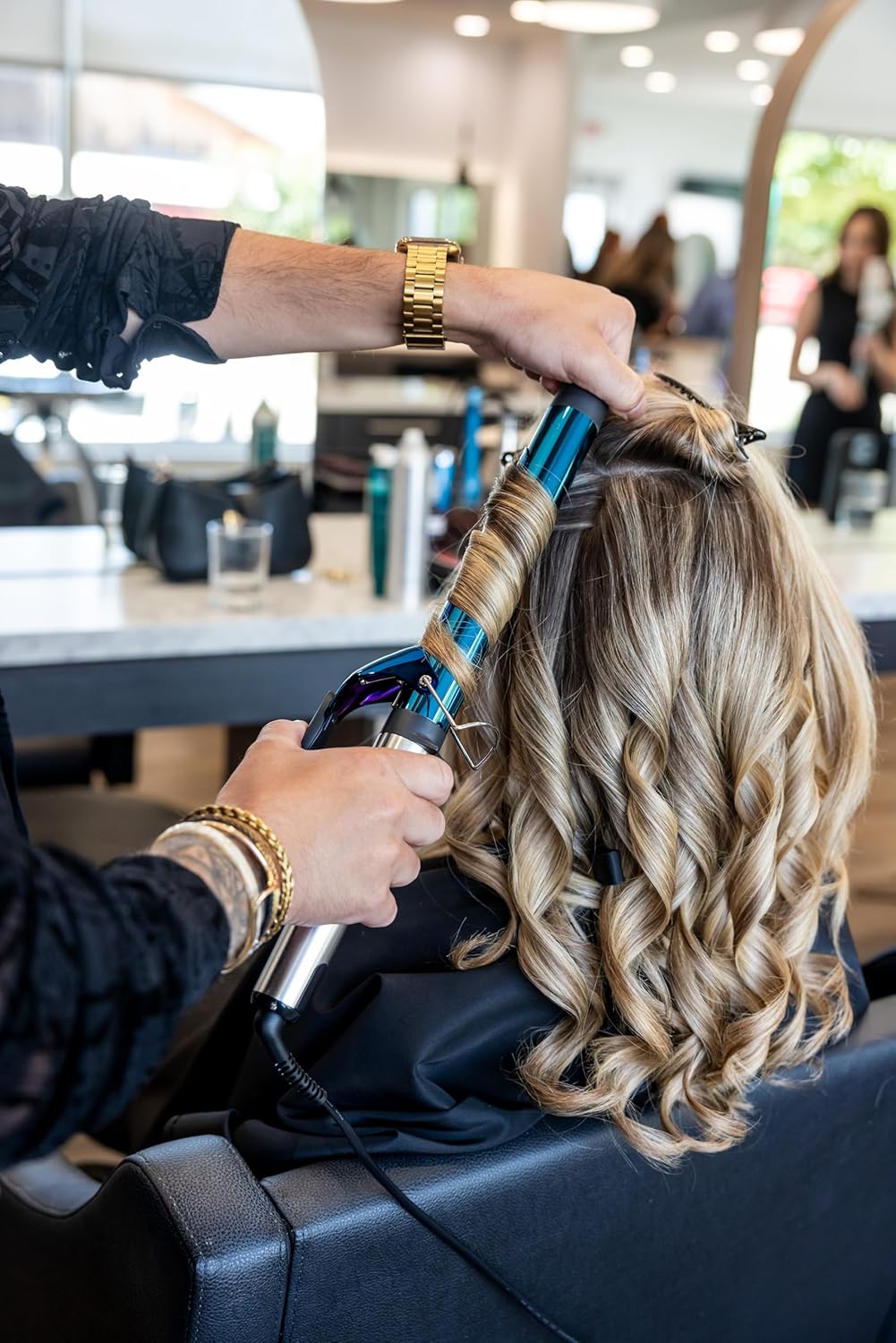 BaBylissPRO Nano Titanium Professional Curling Iron with Extended Barrel Perfect for Longer Hair