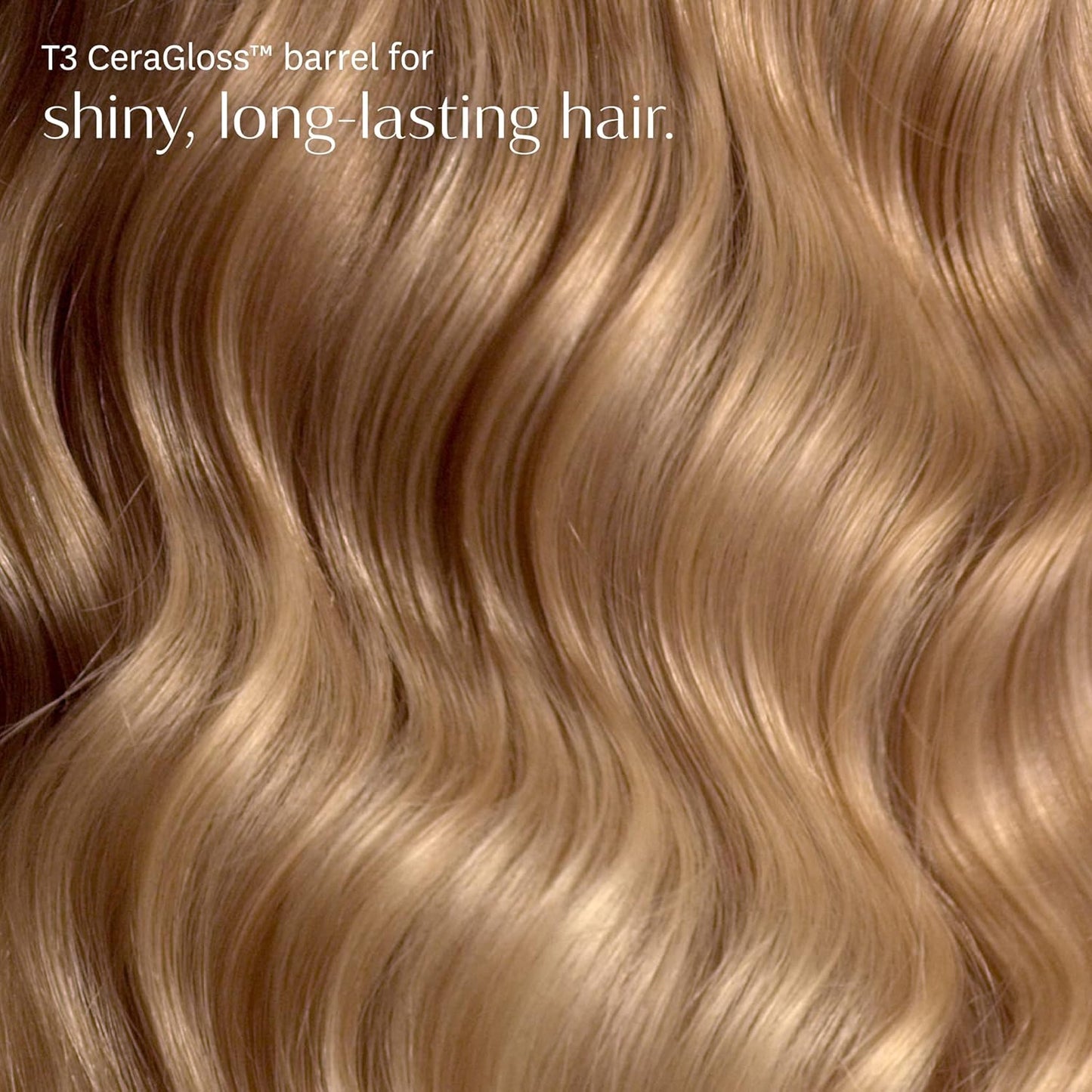 T3 SinglePass Curl Professional Curling Iron Custom Blend Ceramic Long Barrel Curling and Wave Iron with Adjustable Heat Settings for Shiny Smooth Curls and Waves