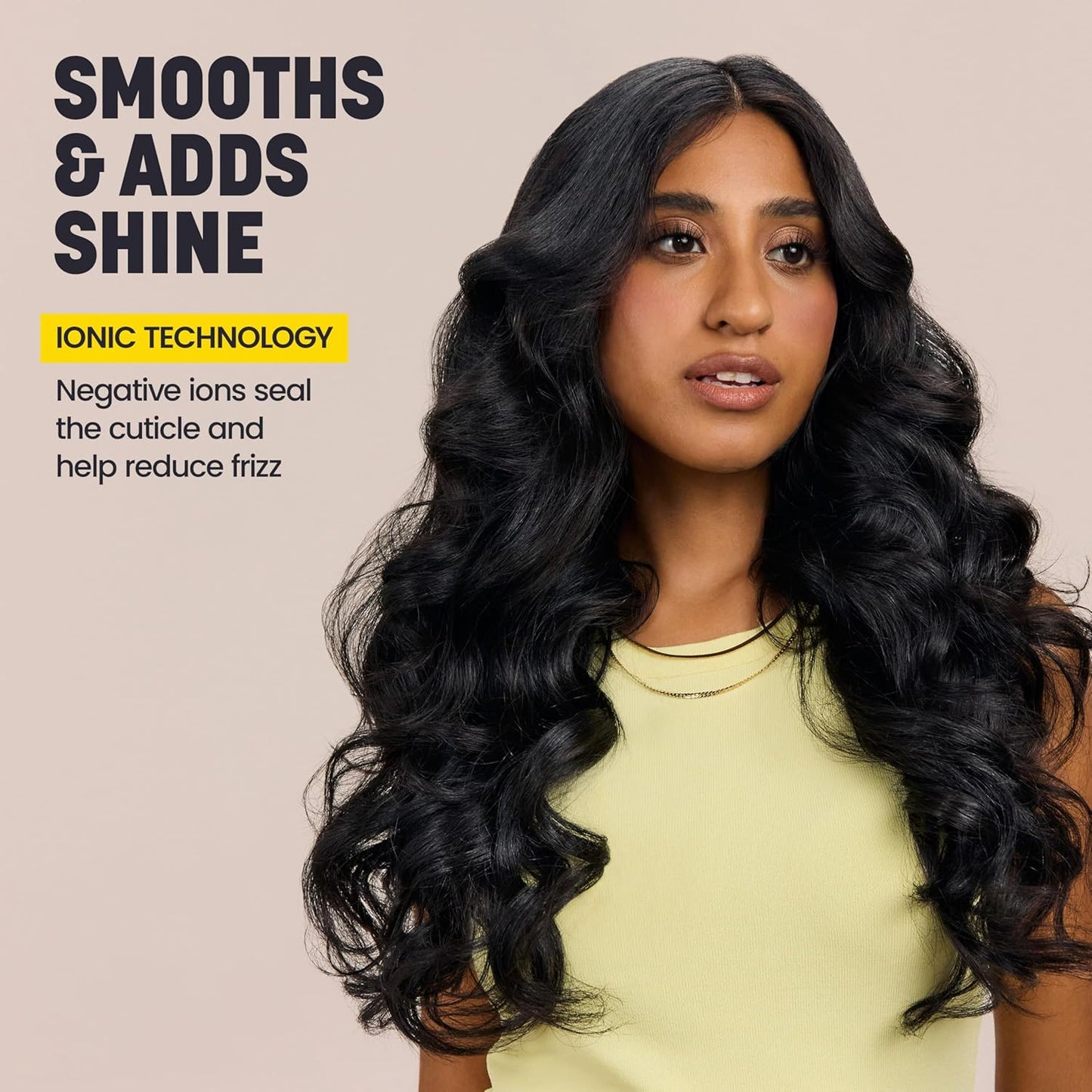 Drybar The Wrap Party Curling & Styling Wand – Long-Lasting Waves and Curls – Salon Hair Curling Wand