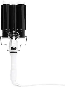 BONDIBOOST Wave Wand Hair Curling Iron Wand [32 mm], 1.25 Inch Ceramic Tourmaline Triple Extra Large Barrels + Long Lasting, Natural Looking Waves + Instant Heat Up for Fast Styling