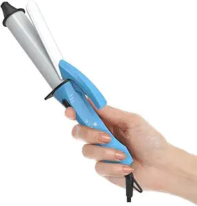 Ceramic Mini Curling Iron for Short Hair, Compact Lightweight Hair Curler for Travel, 1 Inch Heat-Up Fast Curling Wand for Touch Ups, Auto Shut Off, Beautiful Gift Box