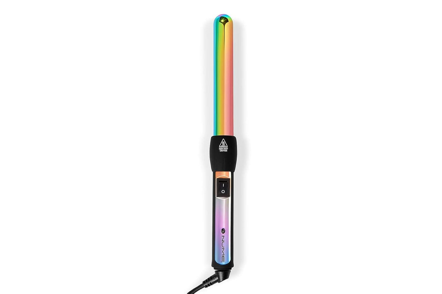 NuMe Love Wins Curling Wand, Titanium Barrel, Far Infrared Heat Technology, Negative Ion Conditioning Technology, Includes Heat-resistant Styling Glove