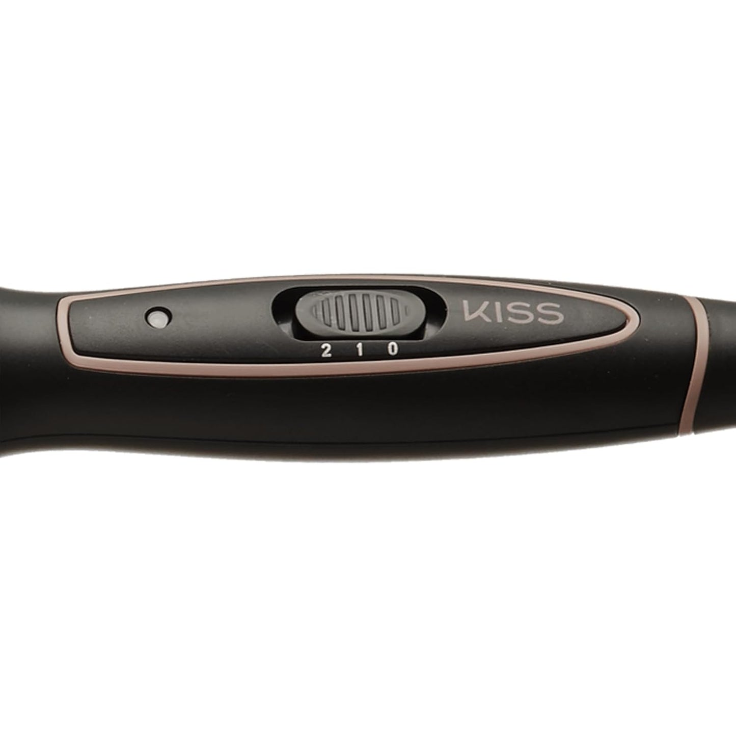 KISS 5-in-1 Curling Iron, Interchangeable Tourmaline Ceramic Curling Wand Set with 3 Styling Clips & 2 Wands, 2 Heat Settings, Heat Resistant Glove, 110/120V