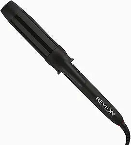REVLON SmoothStay Coconut Oil Infused Hair Curling Iron - Barrel Curling Iron 1 ½ Inch for Loose Curls, Shinier, Visibly Smoother Hair (1 ½ in)