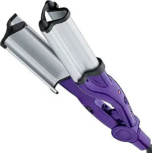 Bed Head Wave Artist Deep Waver | Combat Frizz, Get Long Lasting Results, & Add Massive Shine for Beachy Waves | With Tourmaline Ceramic Technology (Purple)